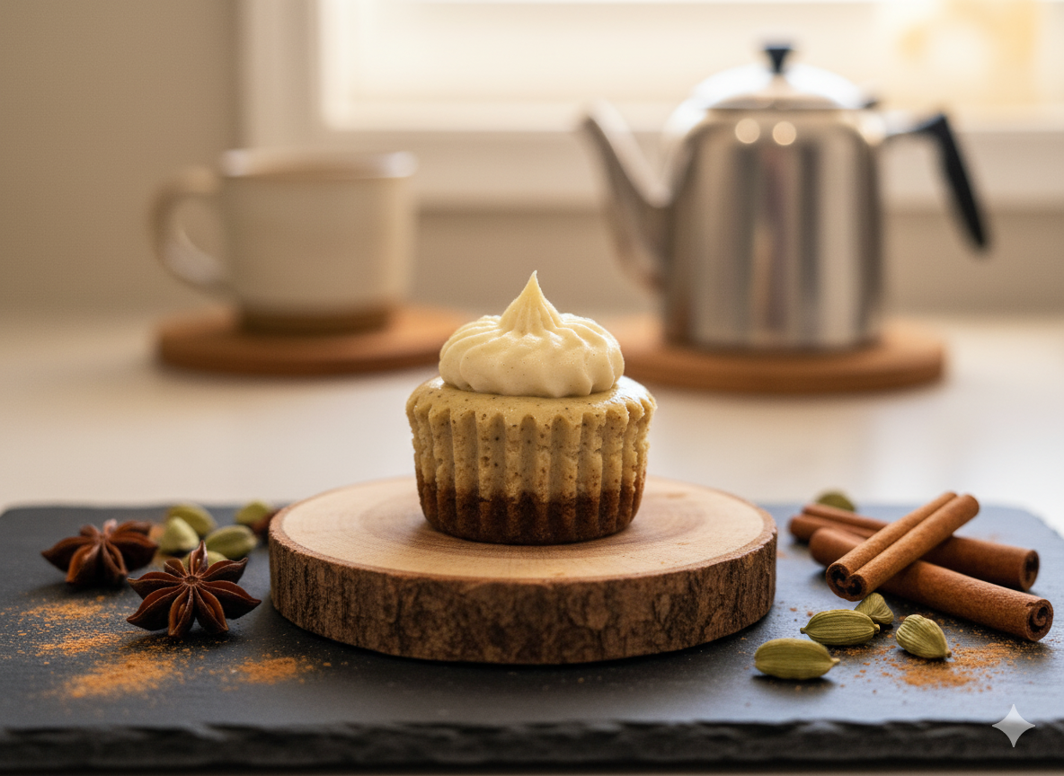 Chai Spice Cheesecake