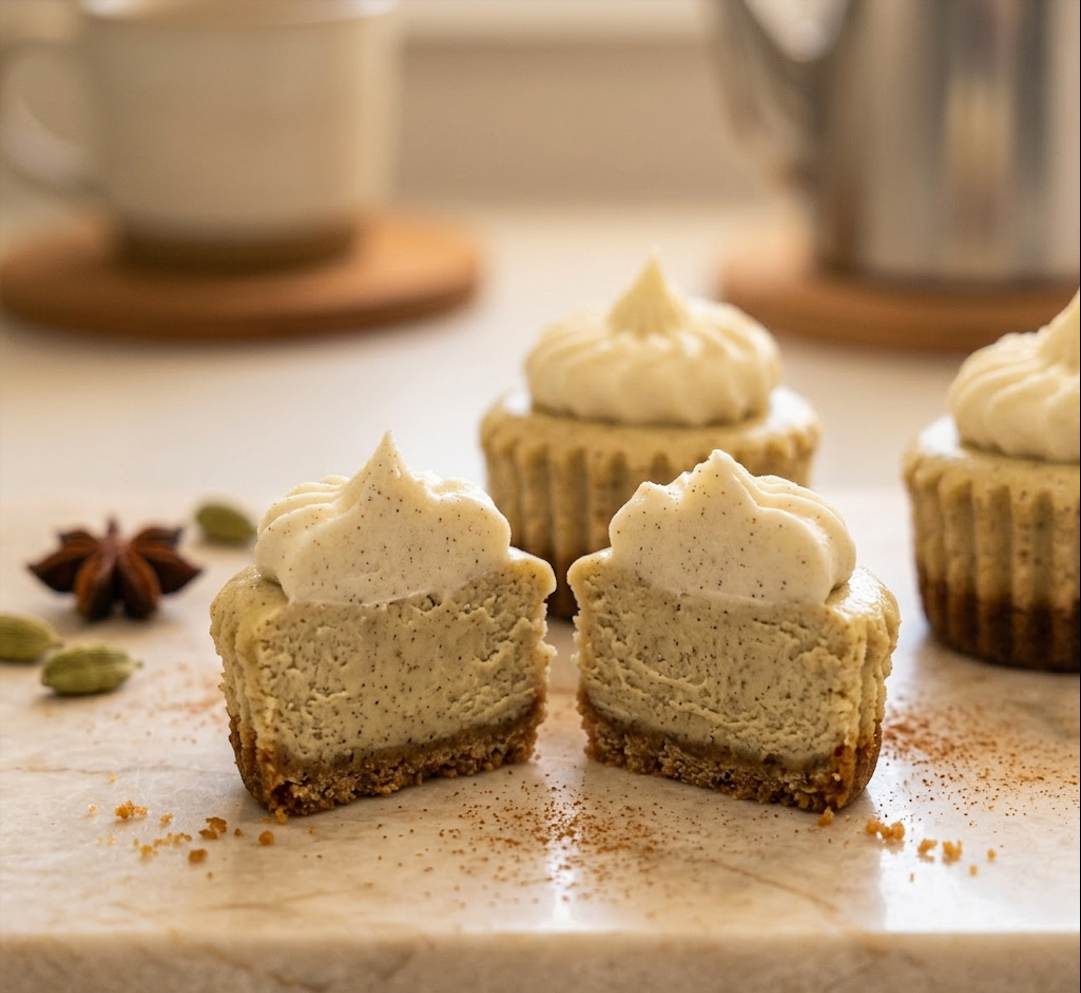 Chai Spice Cheesecake Bites - Available in 12 & 24 Packs
