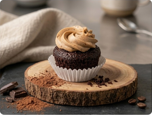 Chocolate Filled Cupcake