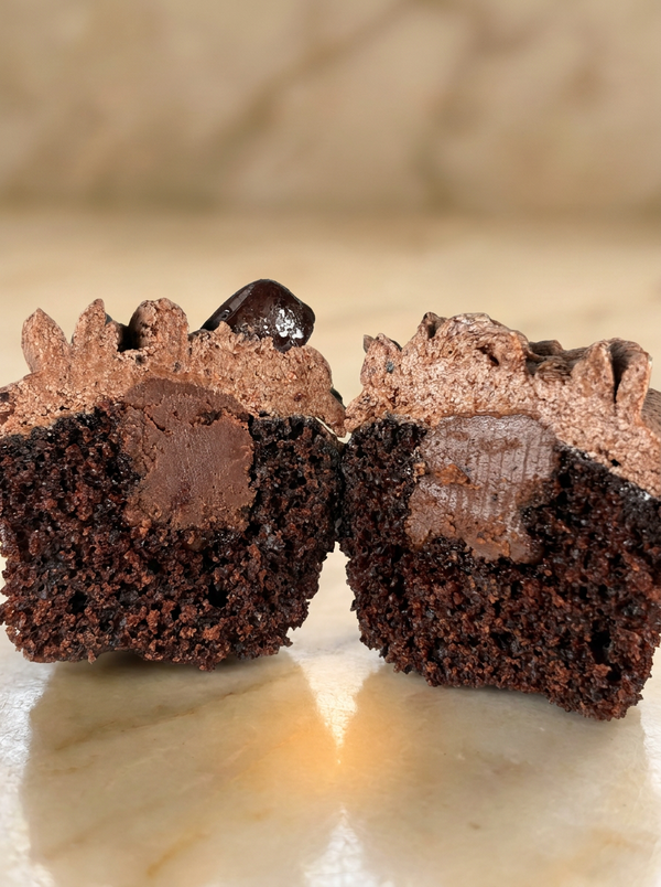 Espresso Mocha Filled Cupcake