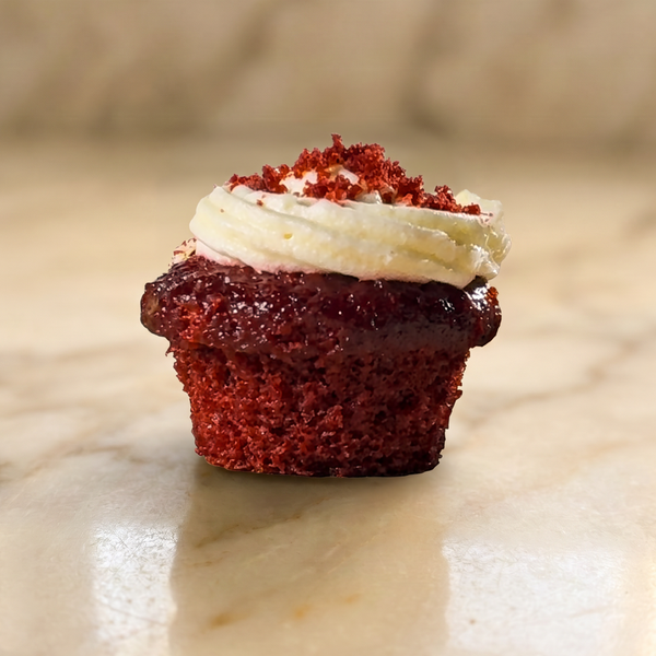 Red Velvet Filled Cupcake