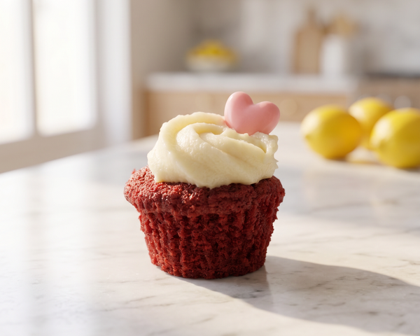 Red Velvet Filled Cupcake