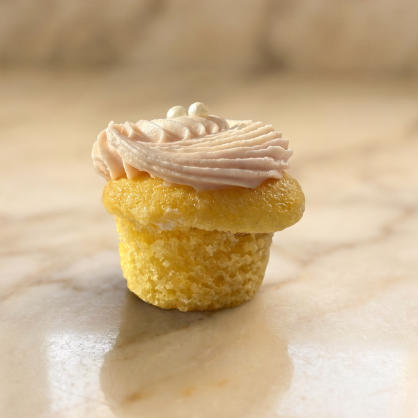 Rose Ganache Filled Cupcake