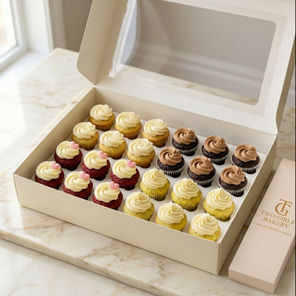 The Signature Collection - 24 Filled Mini Cupcakes