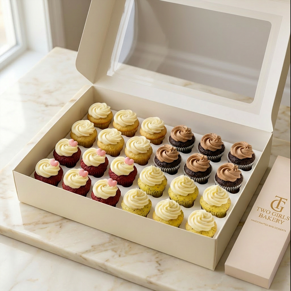 The Signature Collection - 24 Filled Mini Cupcakes