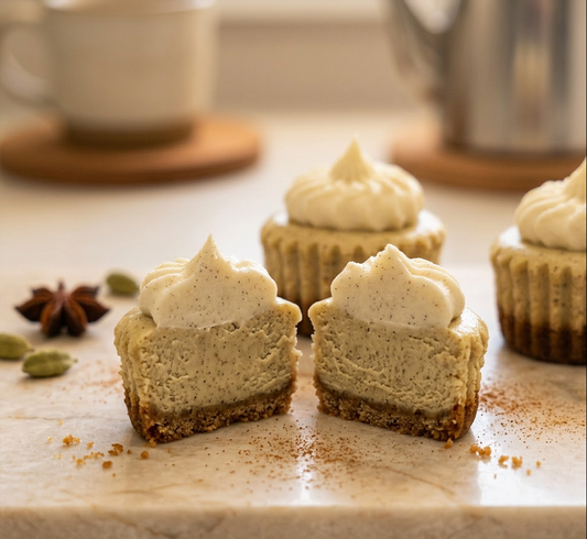 Chai Spice Cheesecake Bites - Available in 12 & 24 Packs