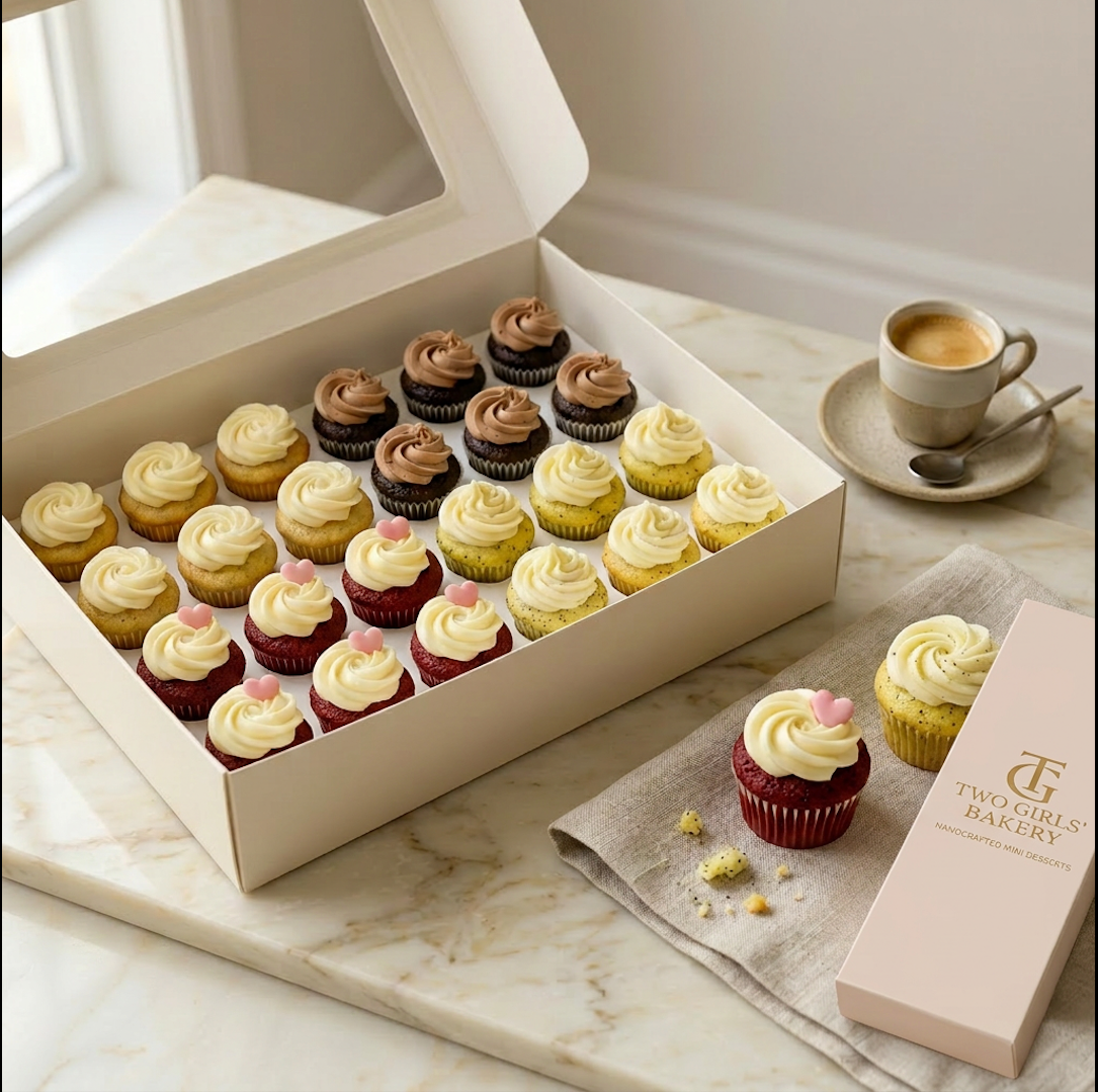 The Signature Collection - 24 Filled Mini Cupcakes